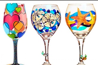 Wine Glass Painting (and more!)